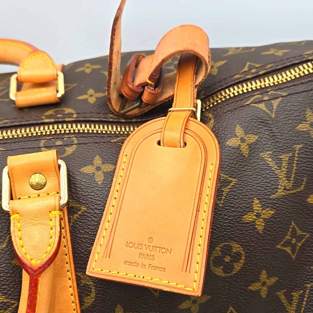 COA INCLUDED - Louis Vuitton Boston Bag/50 Monogram Keepall Bandouliere M41416 - Picture 7 of 17